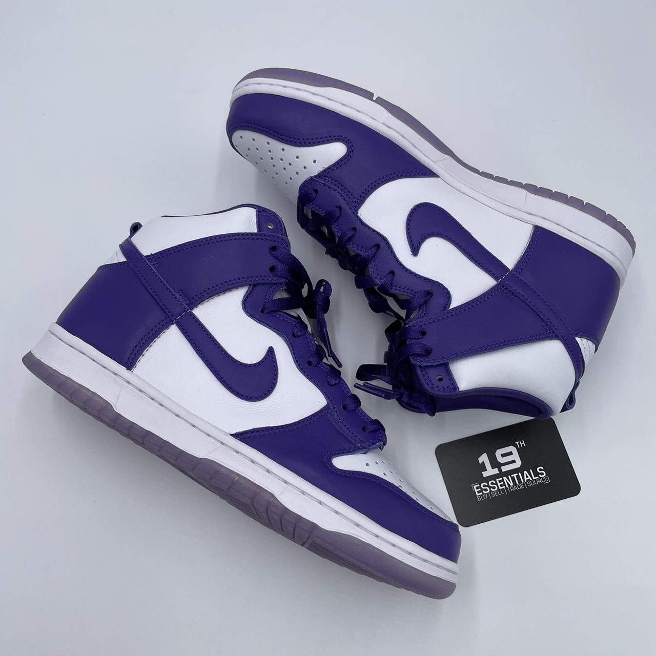 dunk high varsity purple