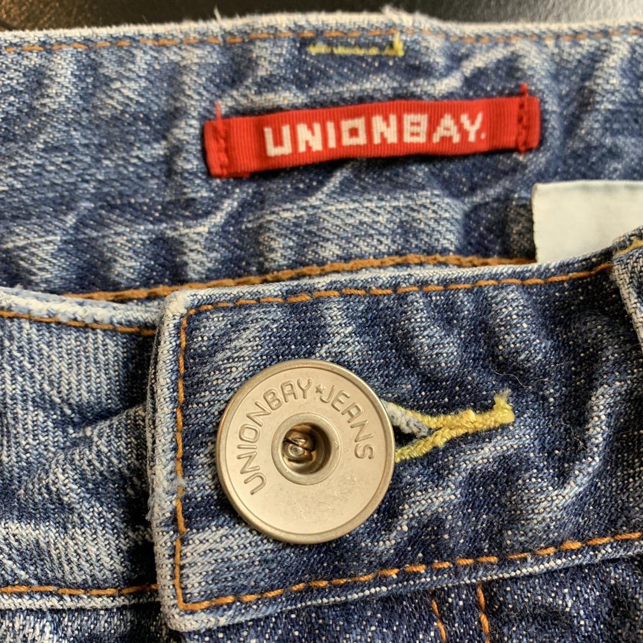 Vintage Y2K Early 00s Denim Jean Raw Hem A Line Mini... Depop