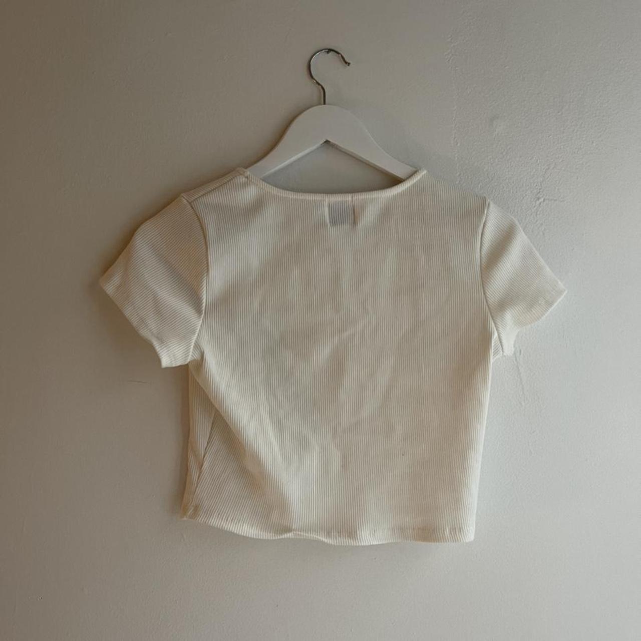 Product Image 2 - Princess Polly Cropped Ribbed White