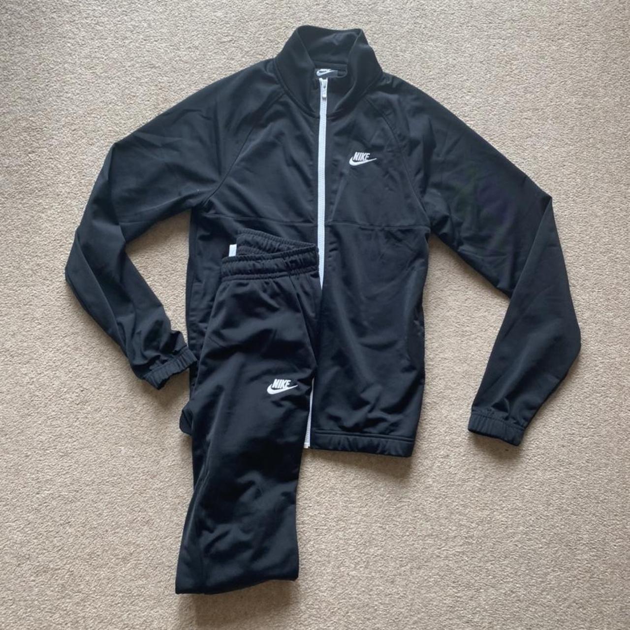 Mens Nike black tracksuit jacket. UK size XS.... Depop