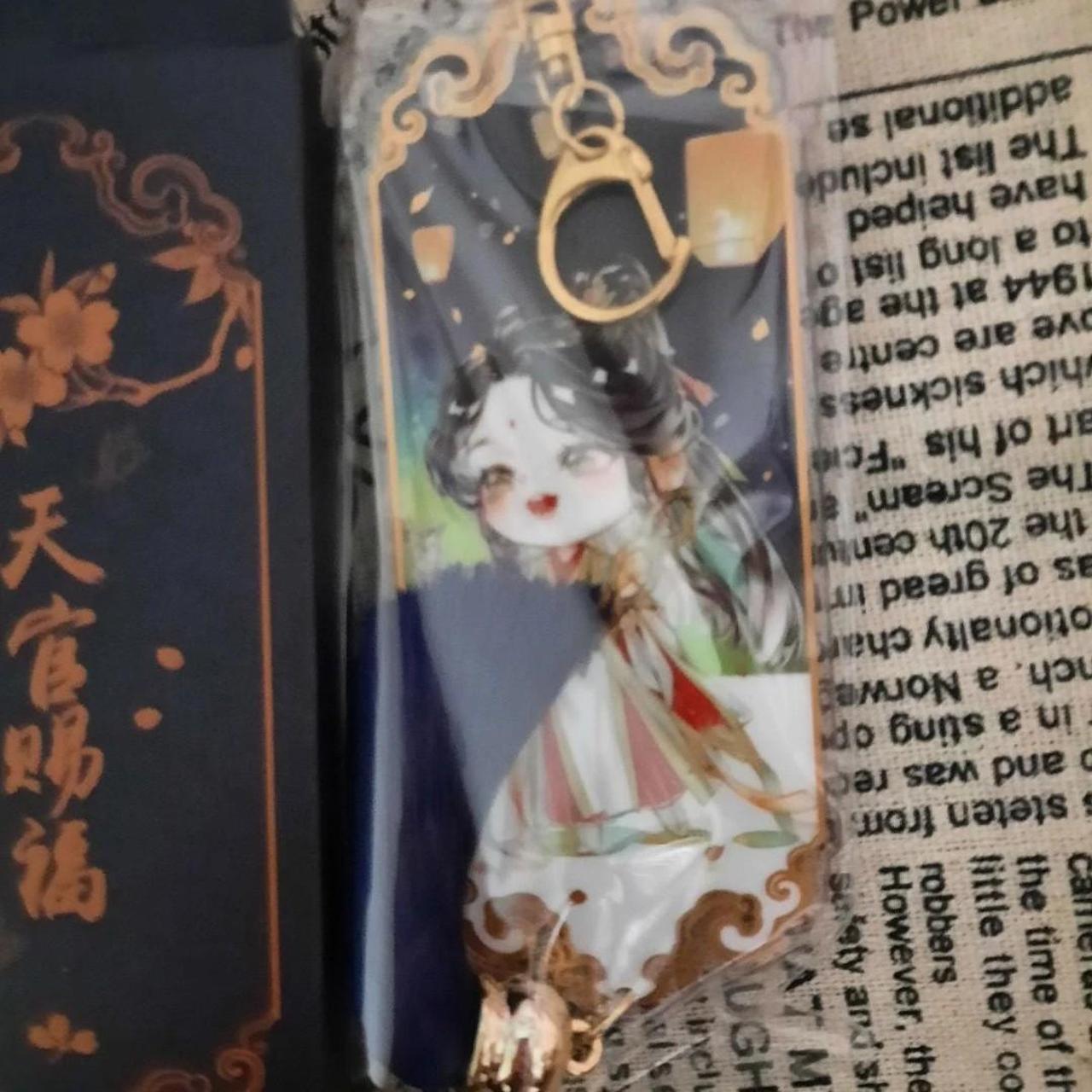 brand new xie lian and hua cheng acrylic keychain... - Depop