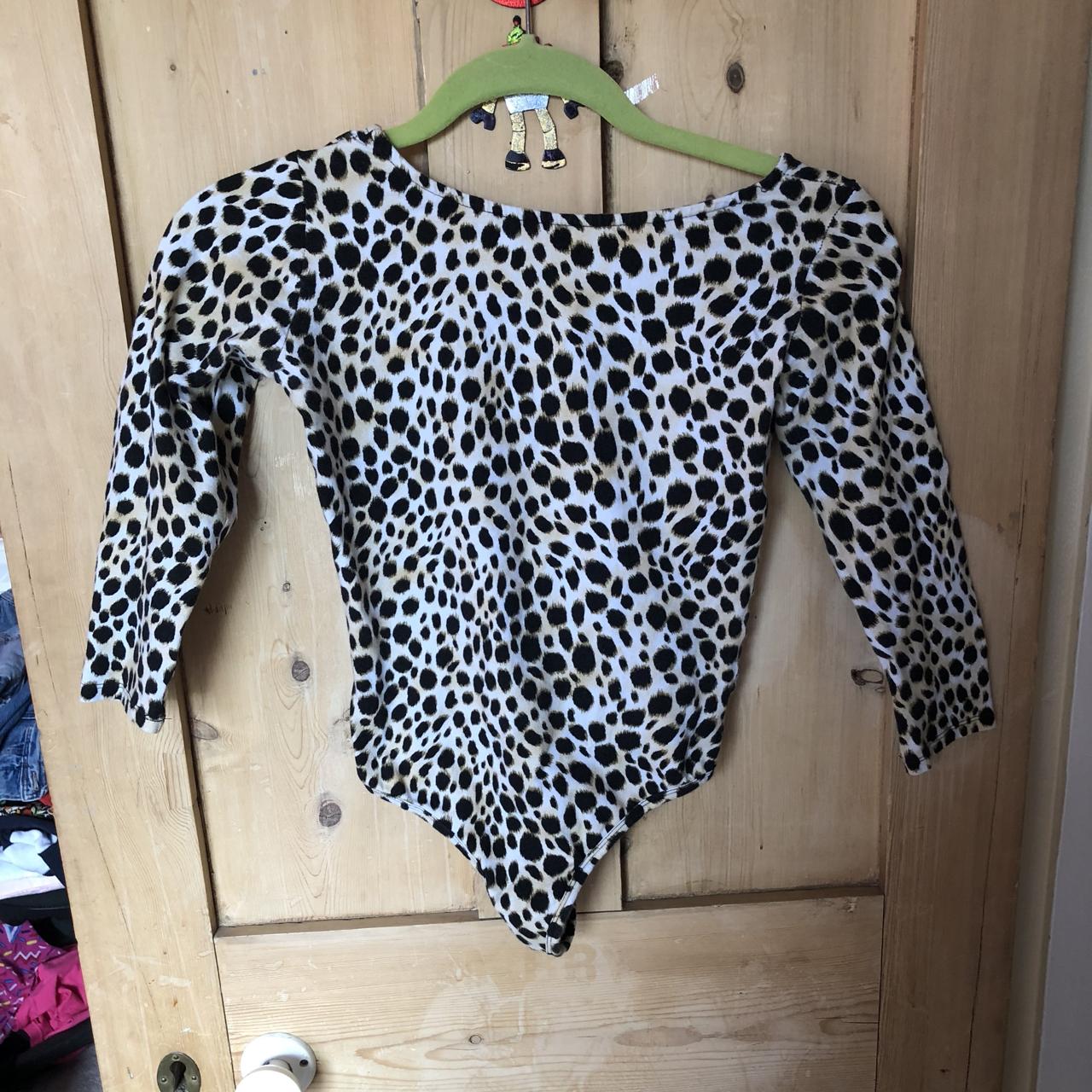 Motel leopard print body suit In very good... - Depop