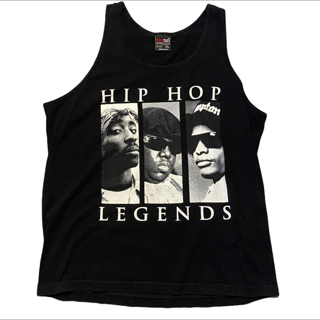 VTG Hip Hop Legends Tank Top - Depop