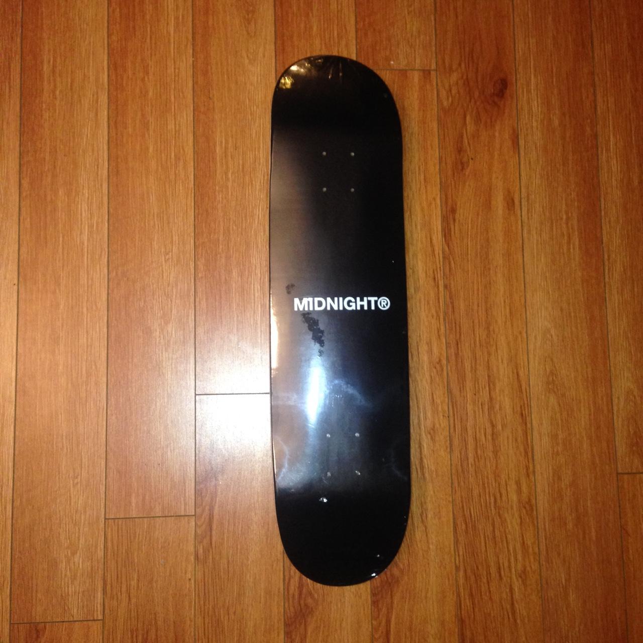 MIDNIGHT STUDIOS SKATE DECK NOT LISTENING TO OFFERS...