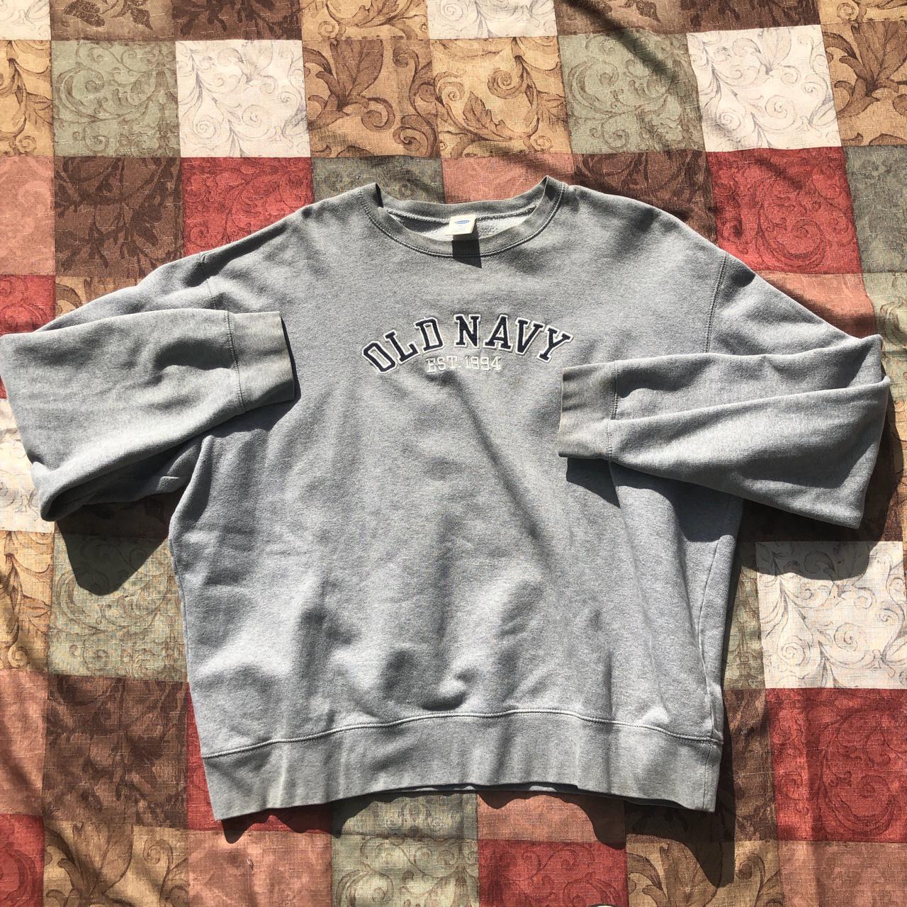 old navy fuzzy sweatshirt