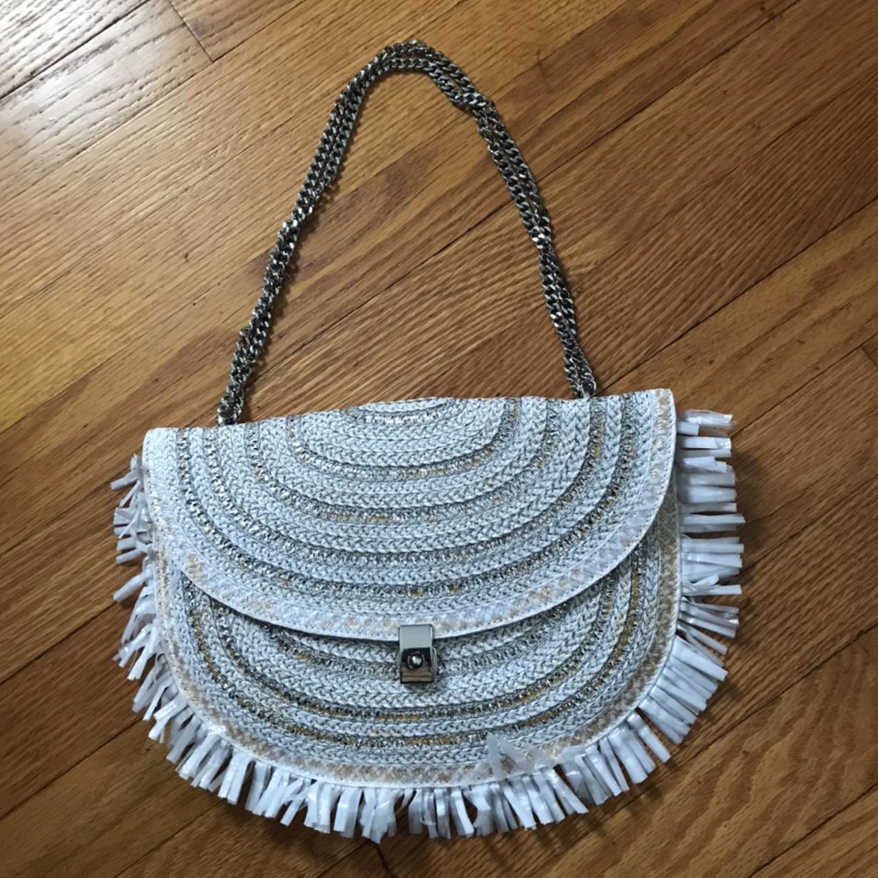 Eric Javits Straw And Leather Handbag for Sale in Stuart FL  OfferUp