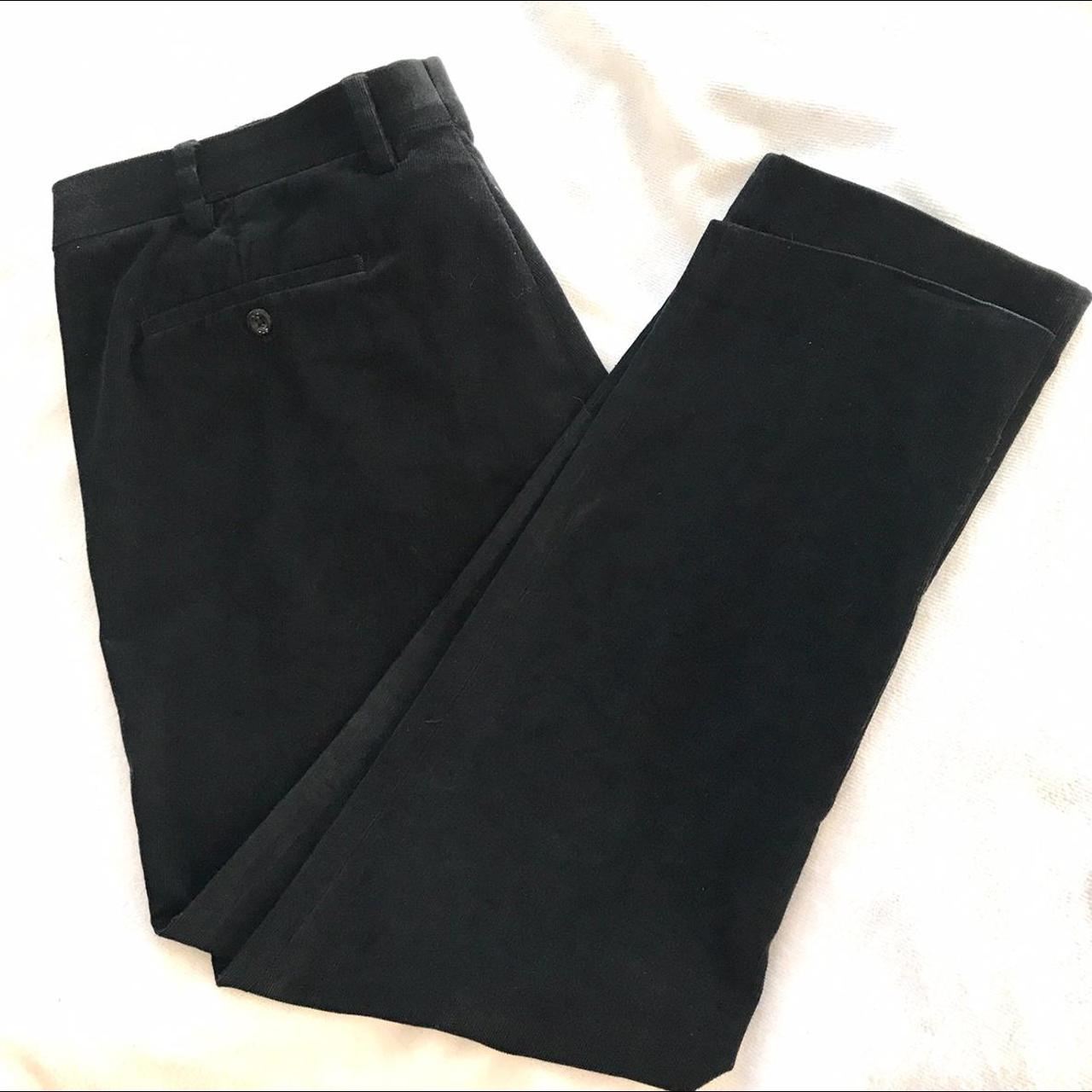 Louis Raphael Corduroy “Braggi” pants in Black size - Depop