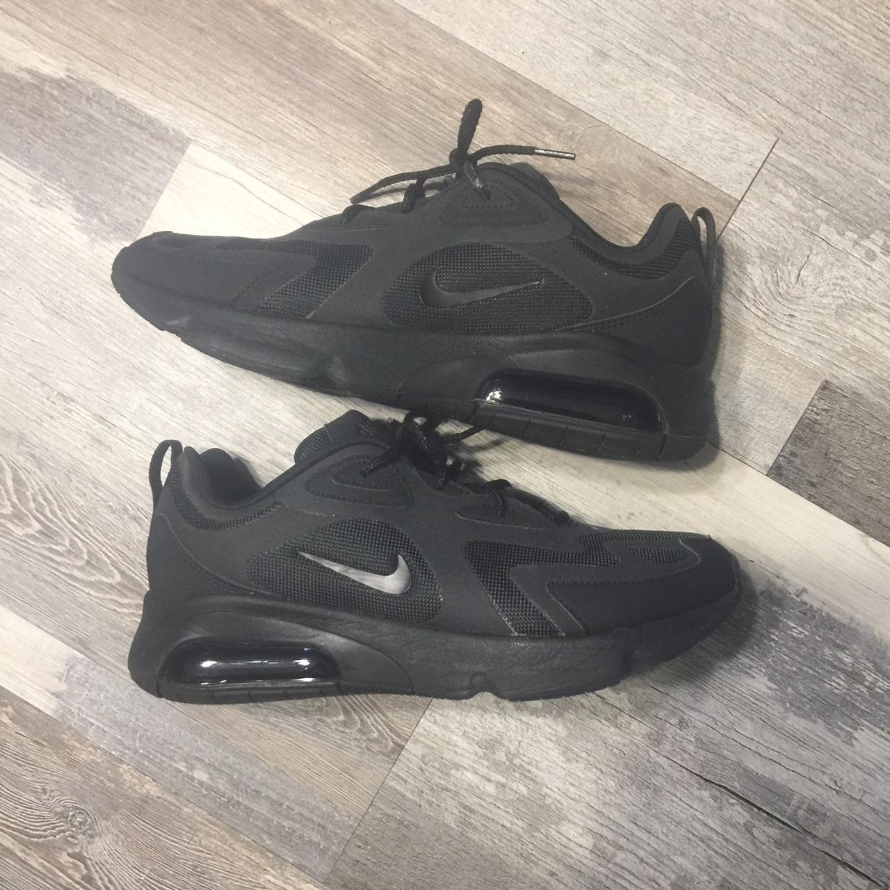 airmax 200 triple black
