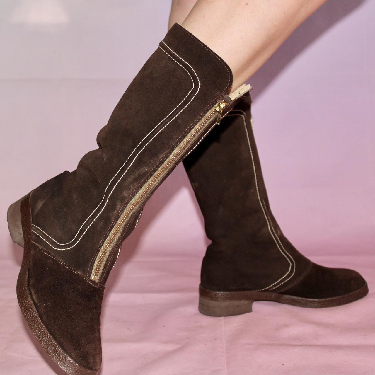 Women's Brown Boots Depop