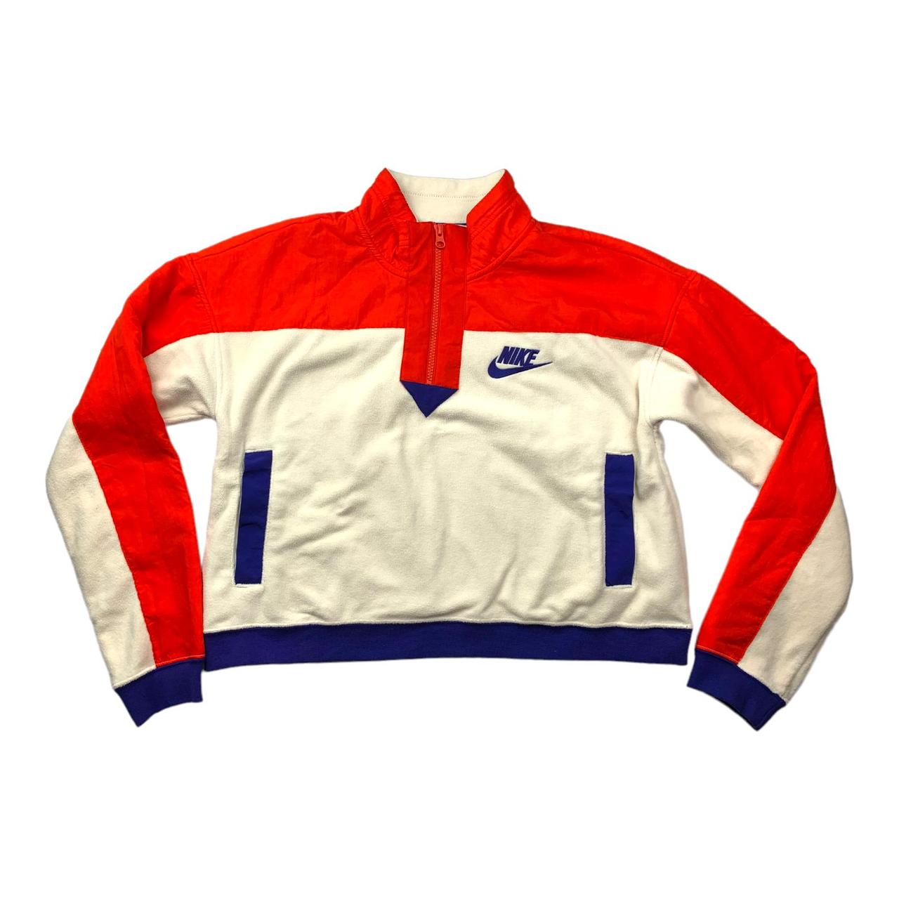 half zip pullover women's nike