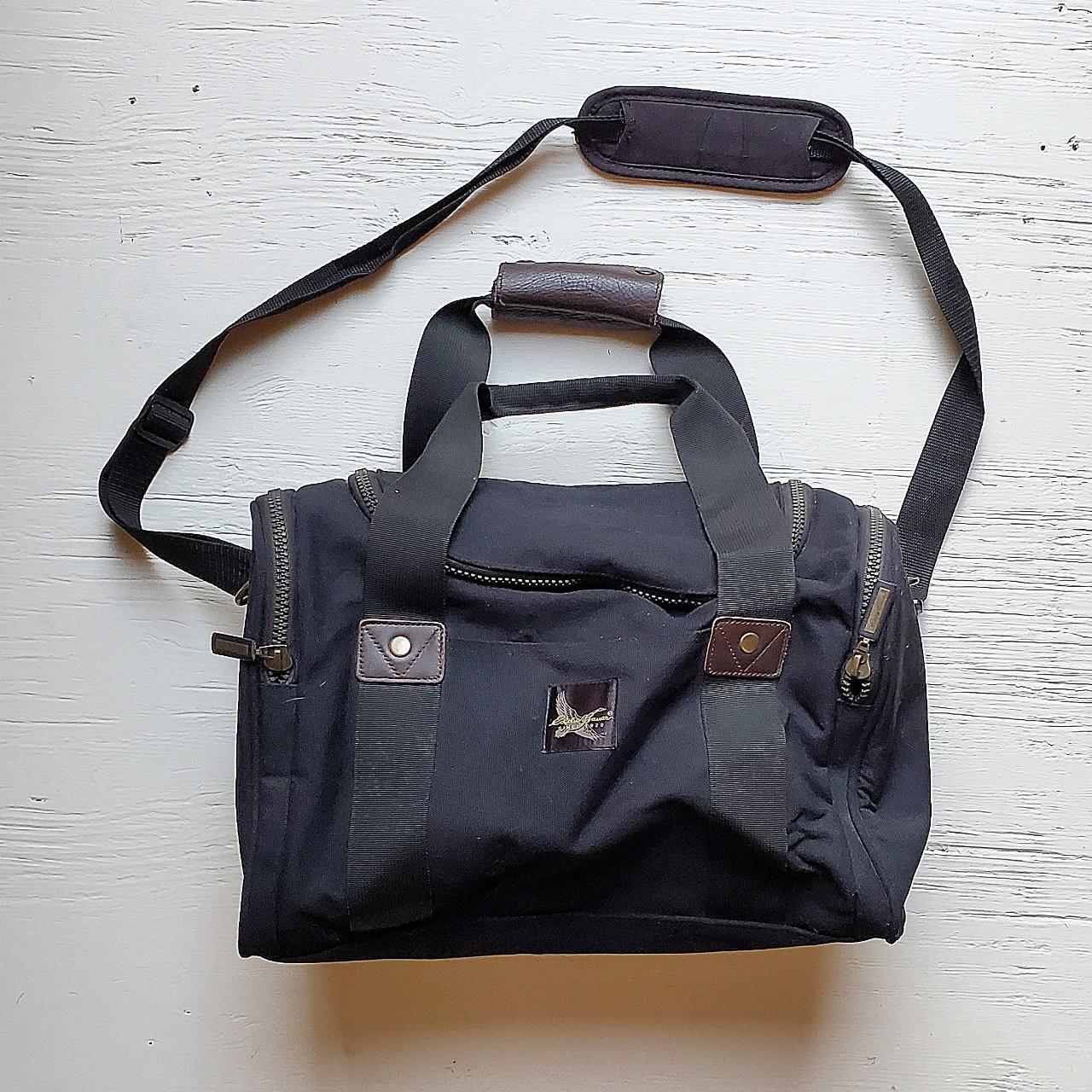 Vintage Eddie Bauer weekender travel bag. Duffle bag... Depop