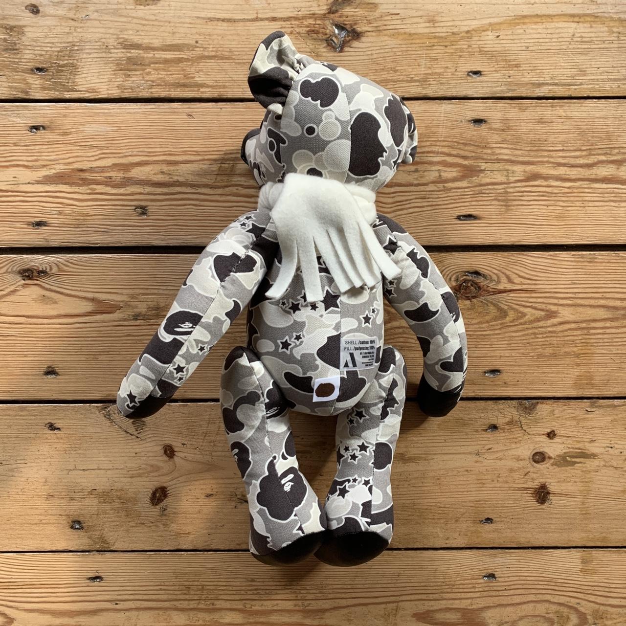 Bape Psyche Camo (Large) Teddy Bear, Released in...