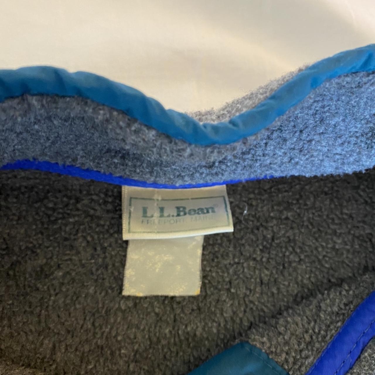 L.L.Bean Men's Green and Grey Jacket (3)