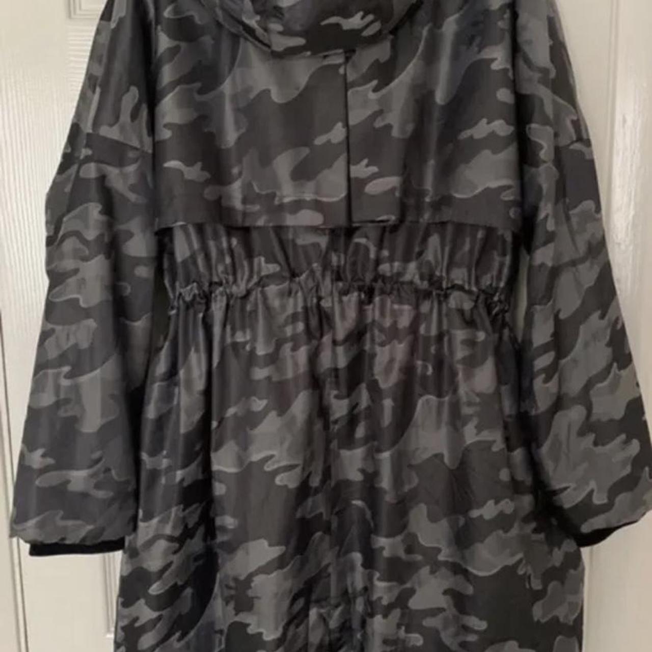 Ivy Park Oversized Camo Parka Jacket Coat Size small... - Depop