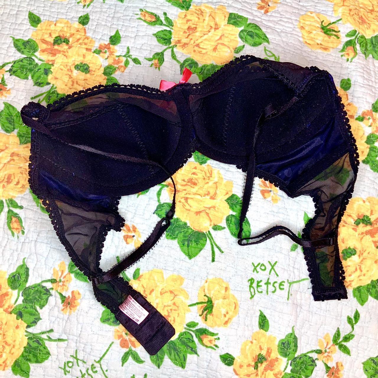 Victoria's Secret Sexy Little Things Blue Satin and - Depop