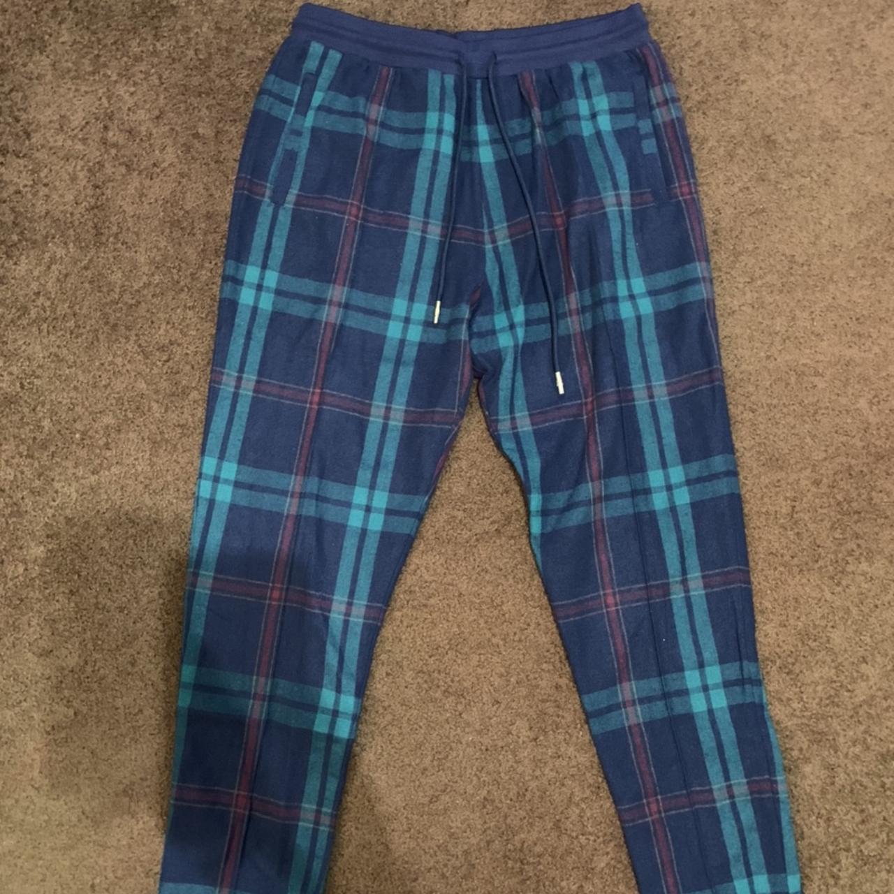 Kith Bergdorf Goodman plaid track pants, Never worn/...