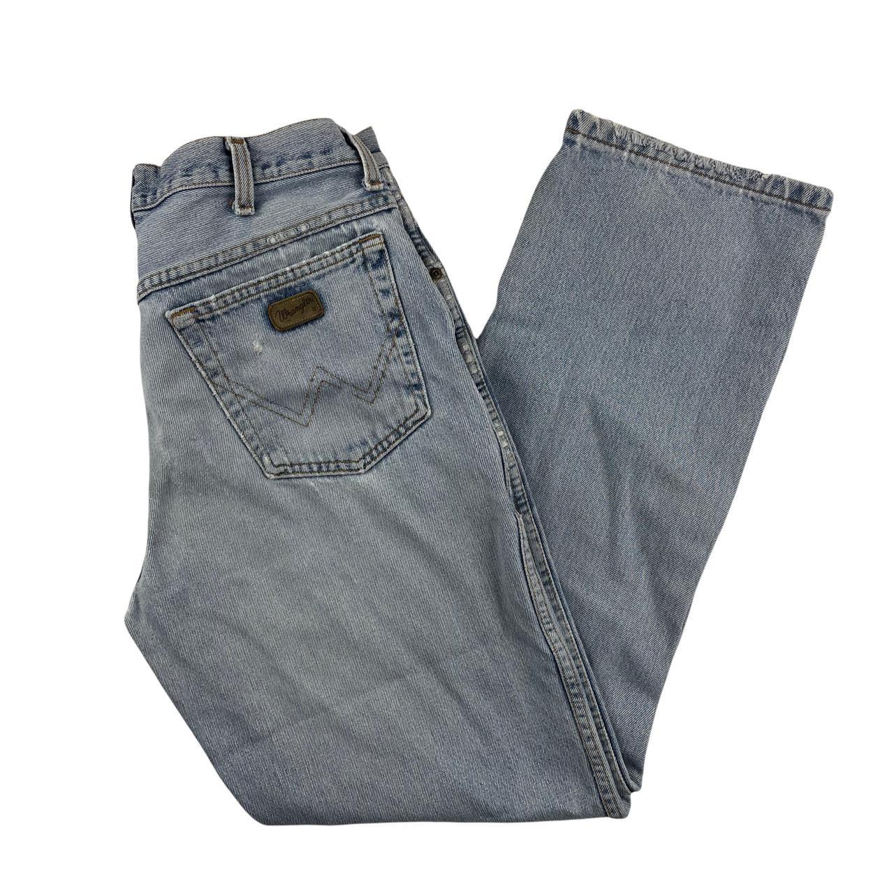 Vintage Wrangler Jeans Light Blue 34” x... - Depop