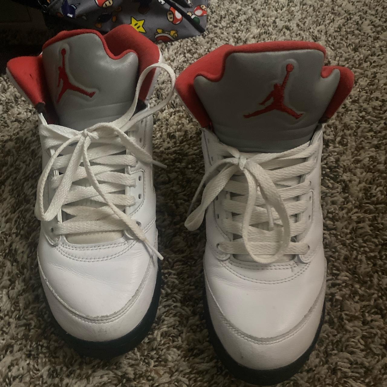 Jordan Men's White And Red Trainers 