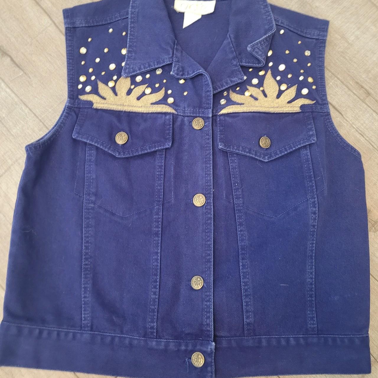 Product Image 1 - Cache vintage denim vest.
Button down.