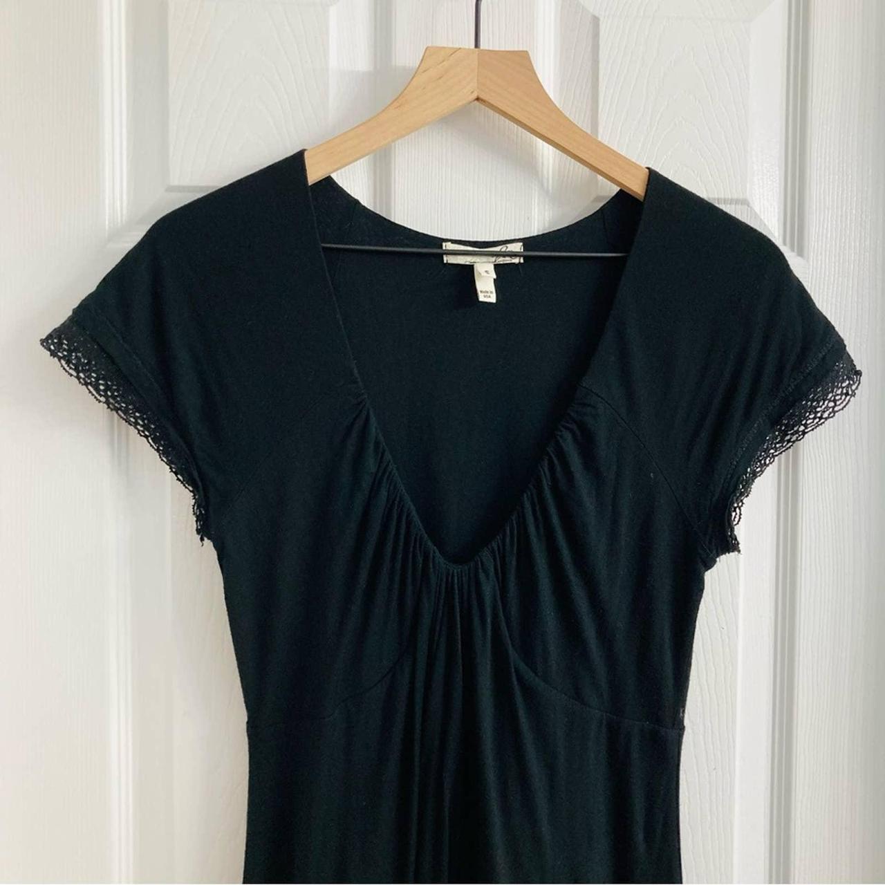 Mini Black Coquette Dress Brand: Joie Size:... - Depop