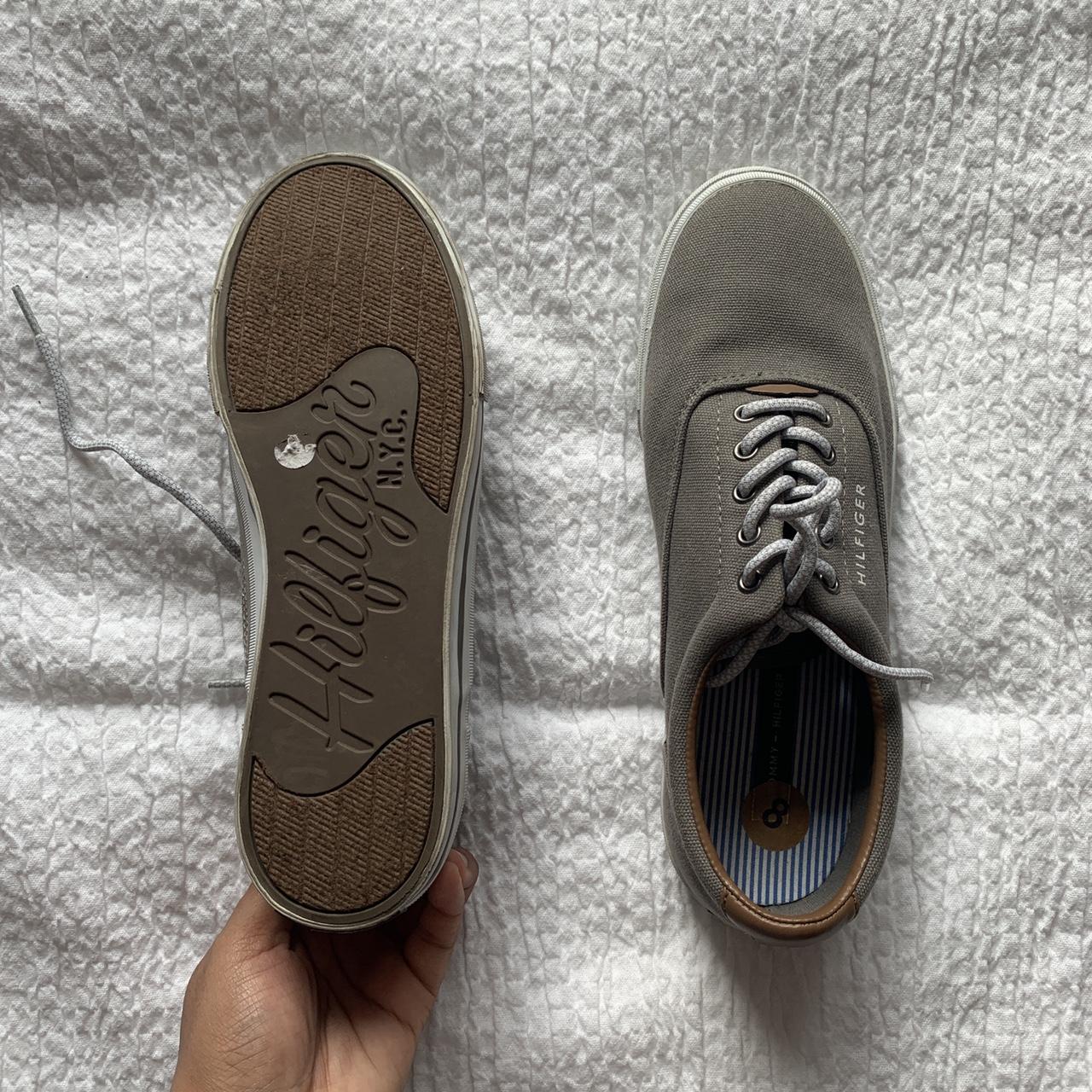 Grey Gray Brown Accent Tommy Hilfiger Phelipo... - Depop
