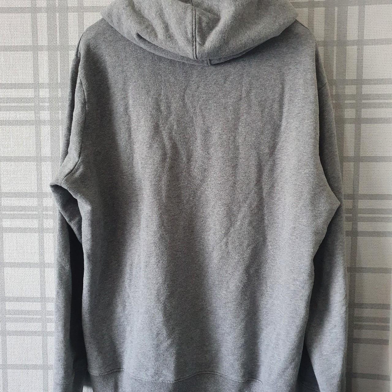 Calvin Klein grey hoodie. Size XXL (fits more XL)... - Depop