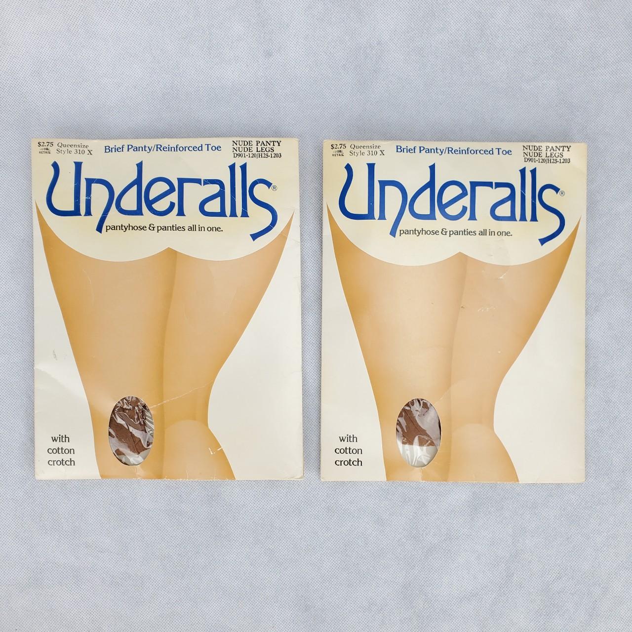 New Vintage Hanes Underalls Nude Pantyhose Panties... - Depop