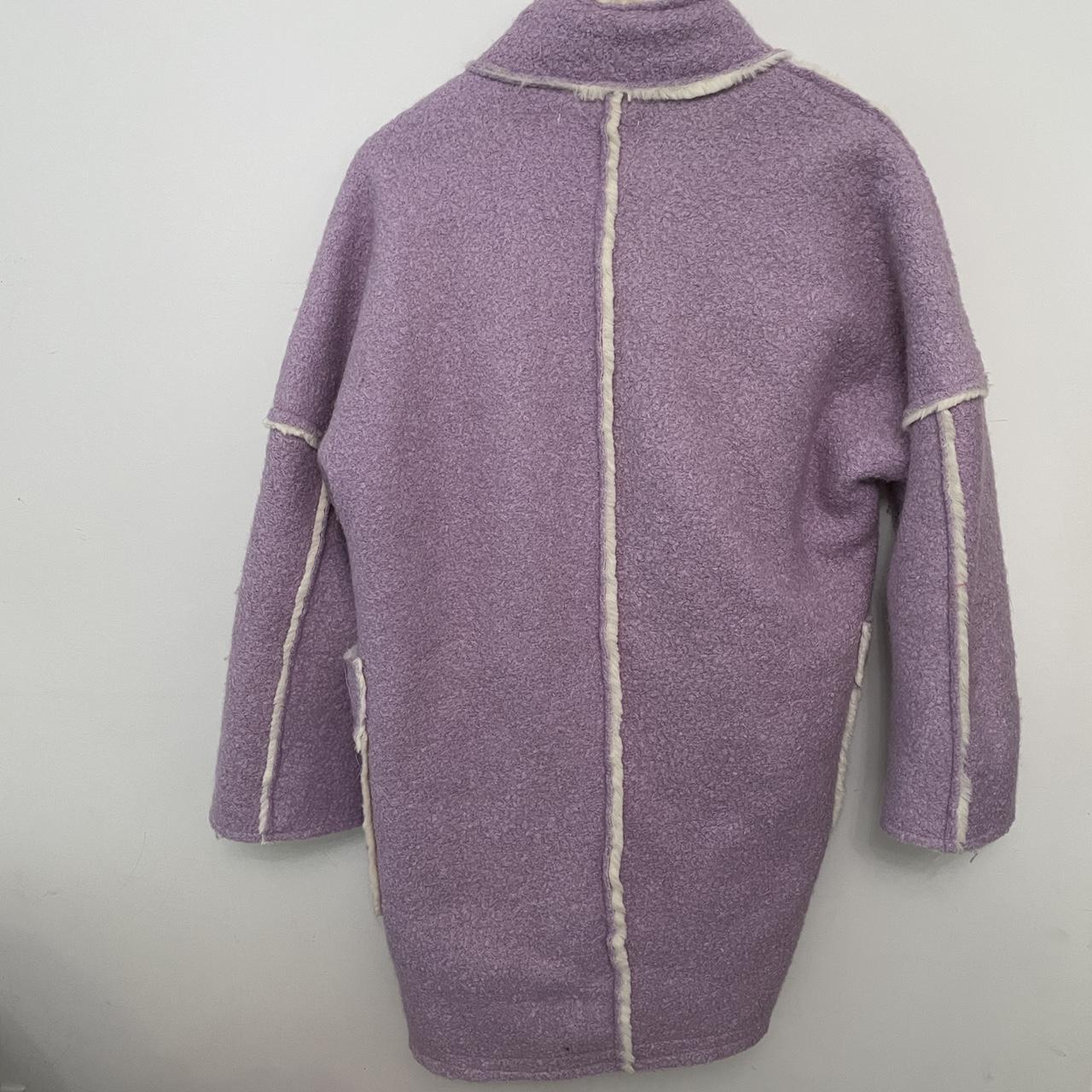 purple coat sale