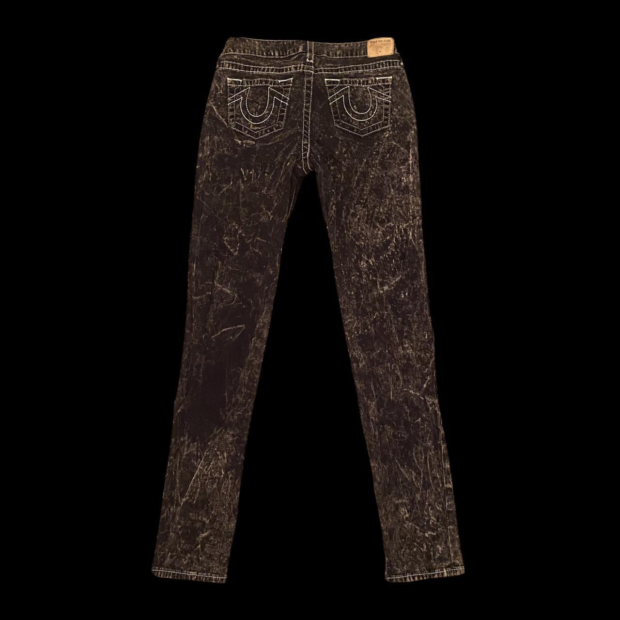 True Religion Women's Black and White Leggings
