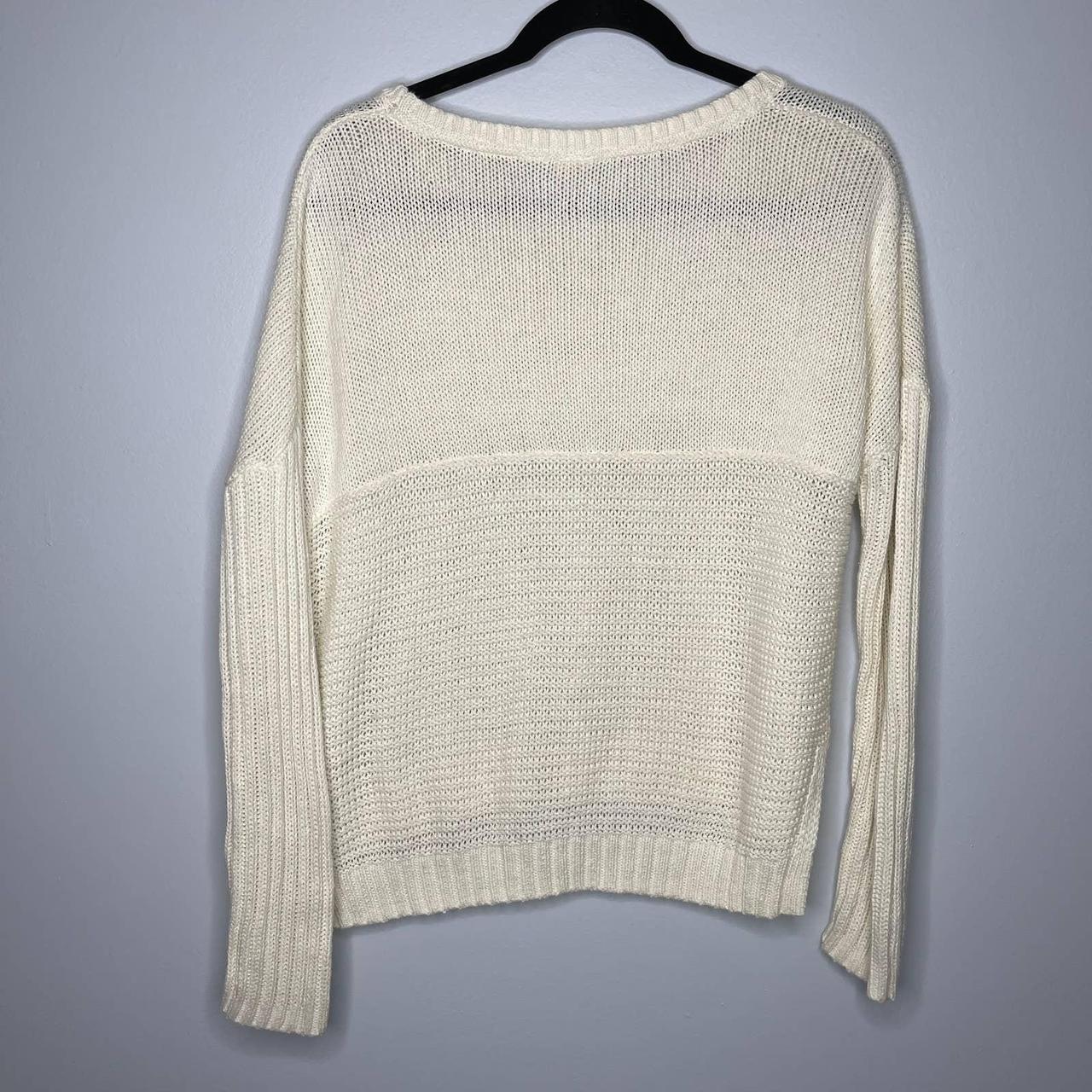 Product Image 4 - Roxy cream crewneck sweater size