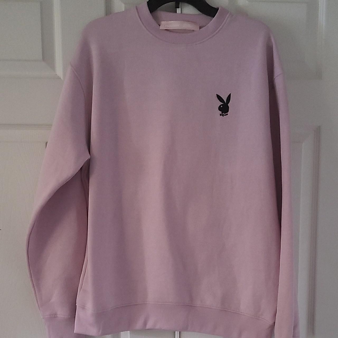 Pink playboy sweater hot sale