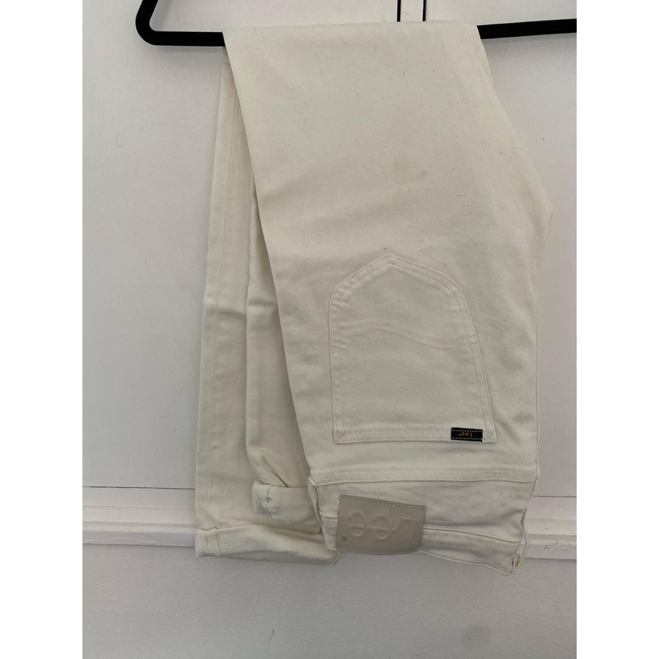 Lee jeans (white). Never worn, W30 x 32L. Lee... Depop