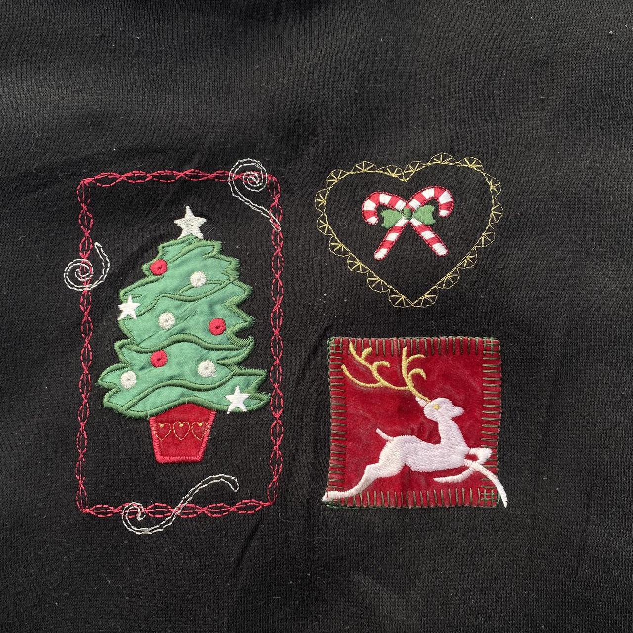 Product Image 3 - Christmas jumper, Black, Large

Vintage women’s