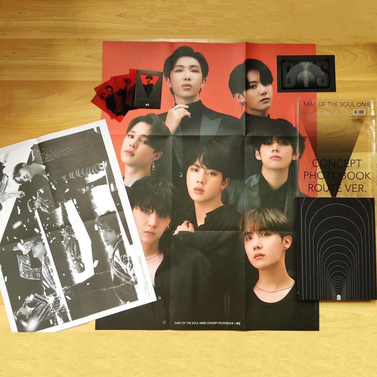 Official 100% BTS MOTS ON:E Concept Photobook Route... - Depop