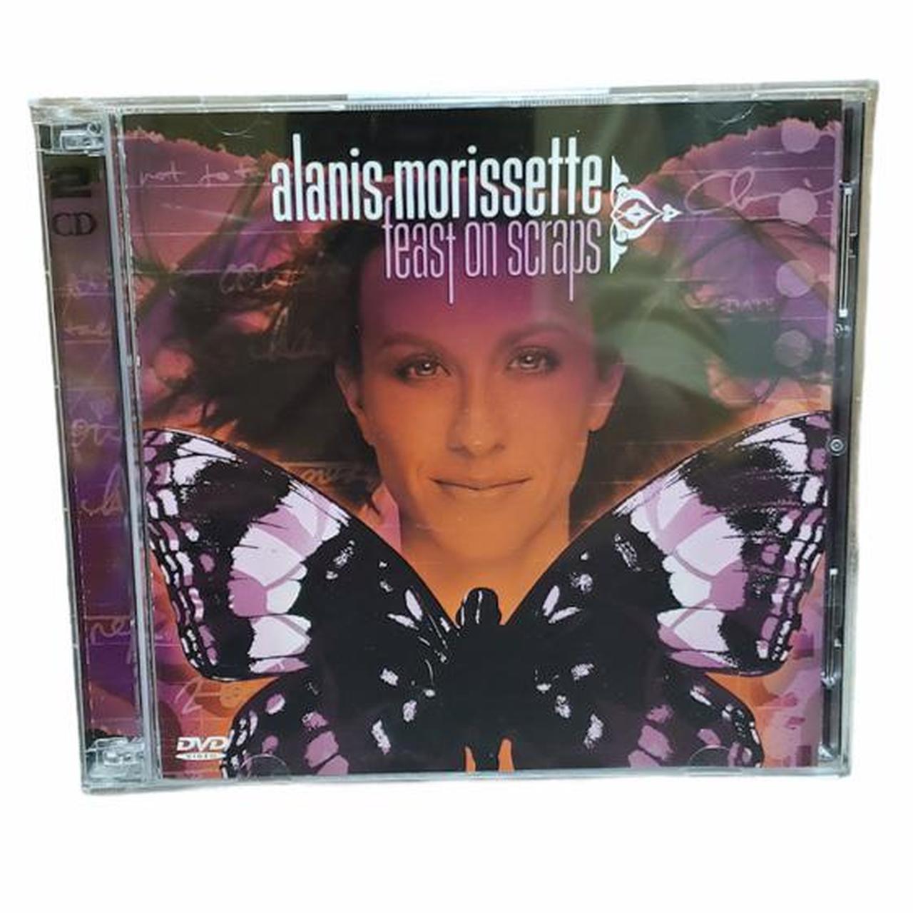 Alanis Morissette Feast on Scraps album with CD. CD... - Depop