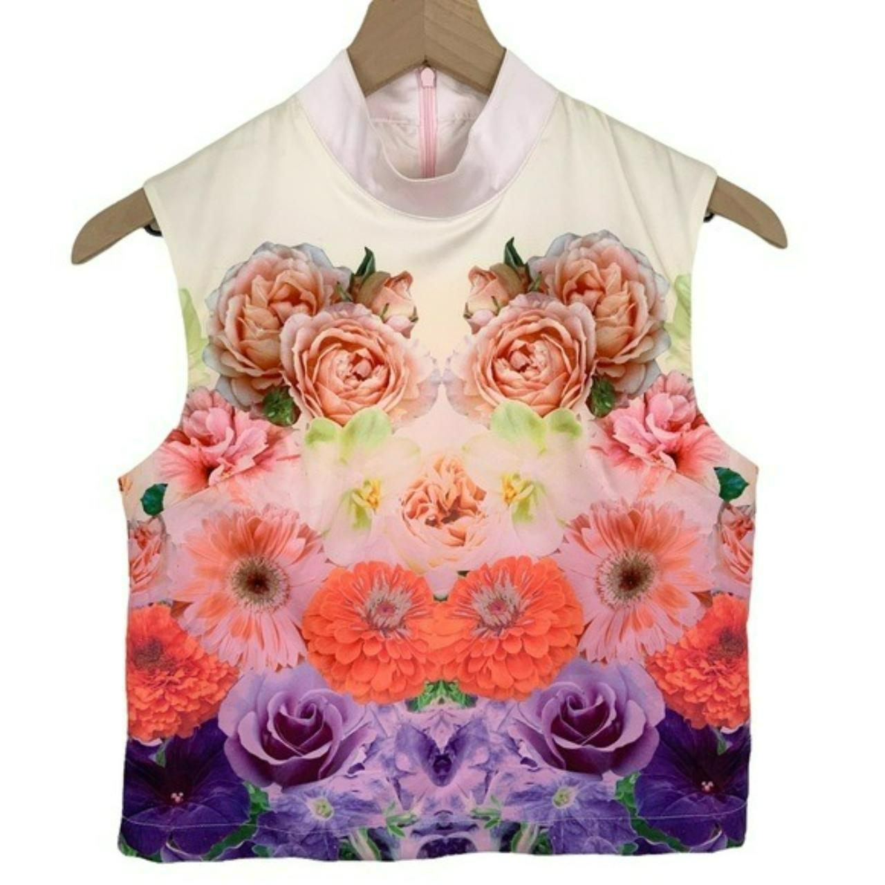 Product Image 1 - Floral Satin Fairy Top by