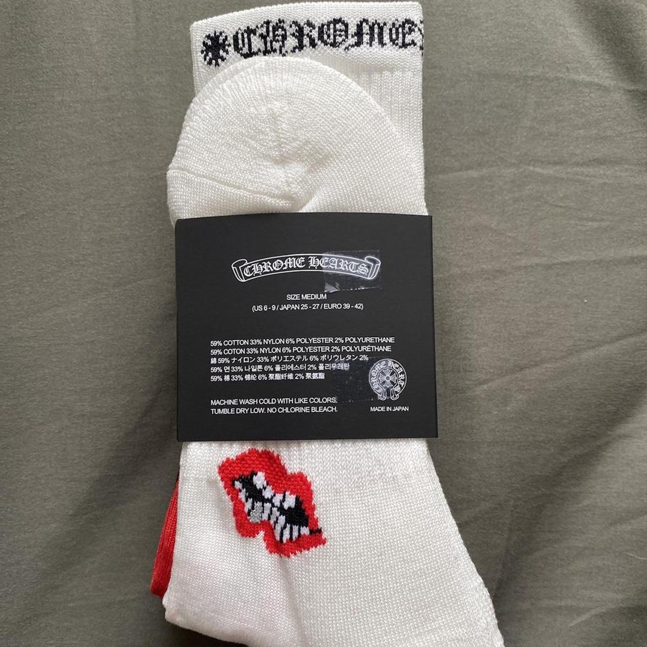 クロムハーツ CHOMPER SOCKS chrome hearts 3PKS CHOMPER SOCKS | Chrome Hearts