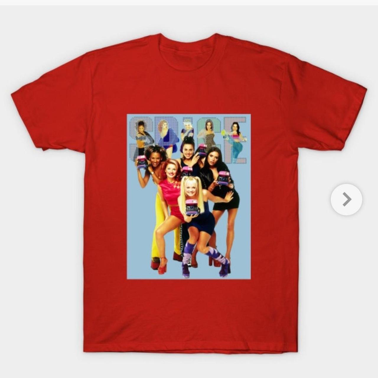 plus size spice girl t shirt