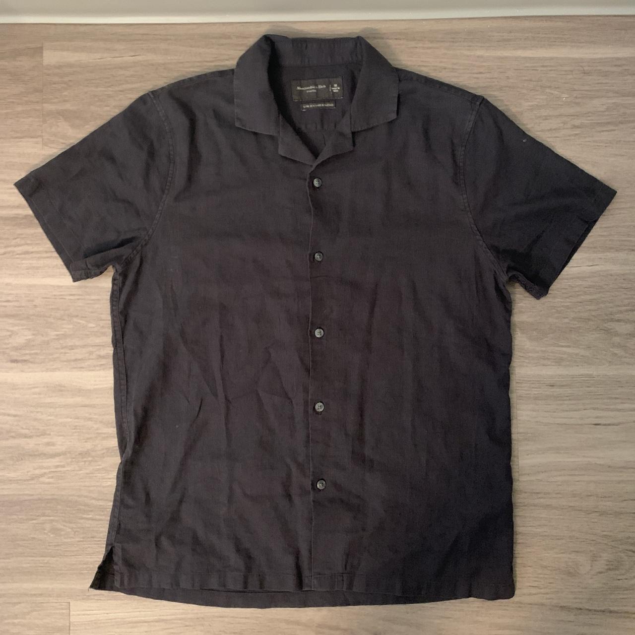 Abercrombie & Fitch Men's Black Polo-shirts | Depop