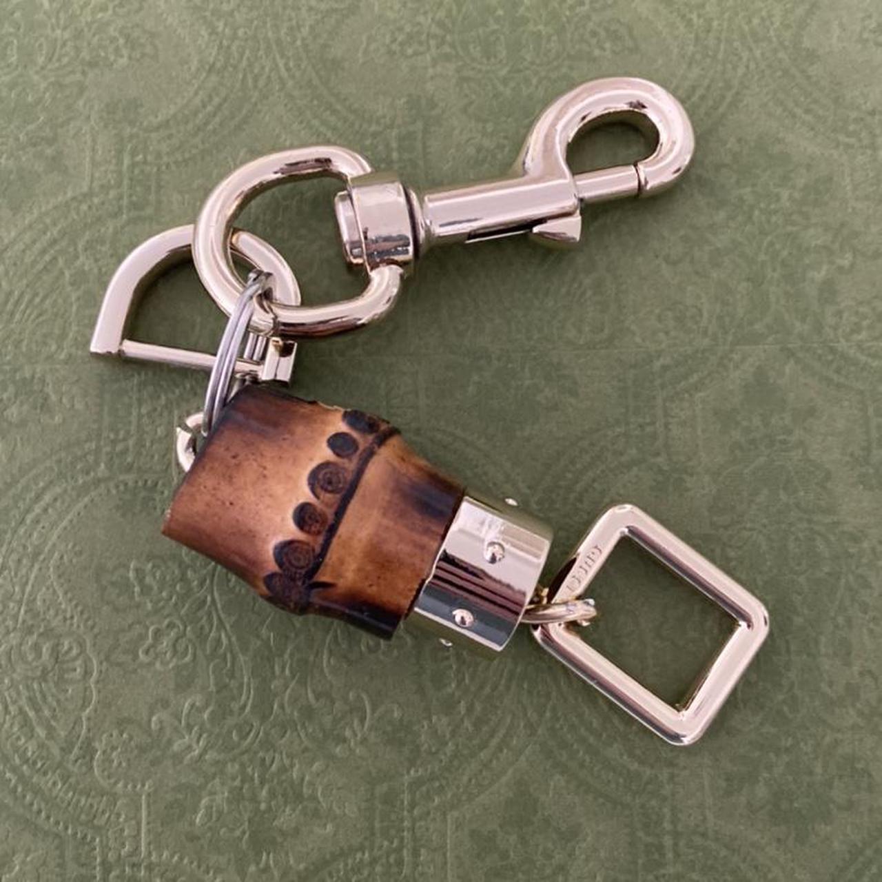 gucci bamboo keychain