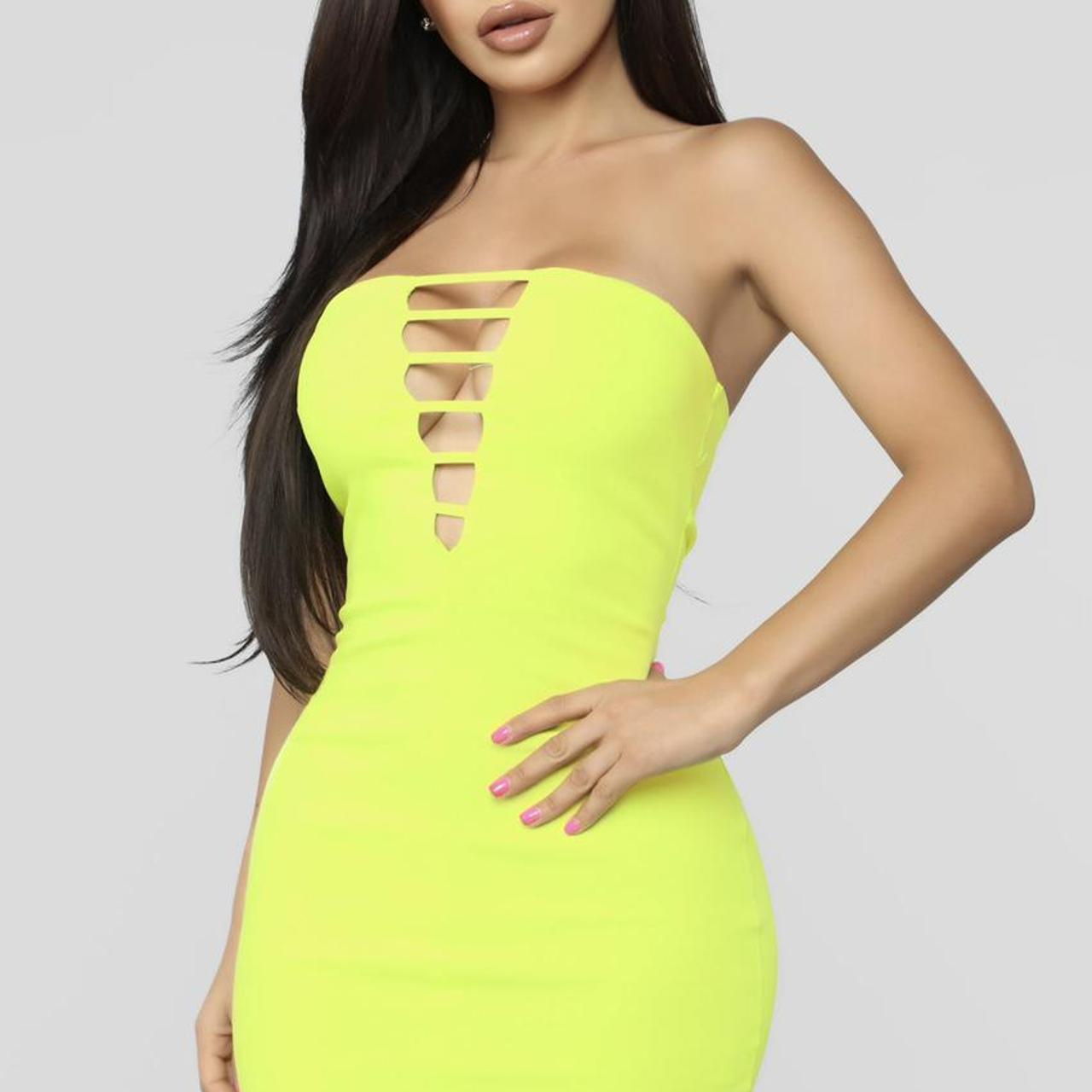 neon going out dresses