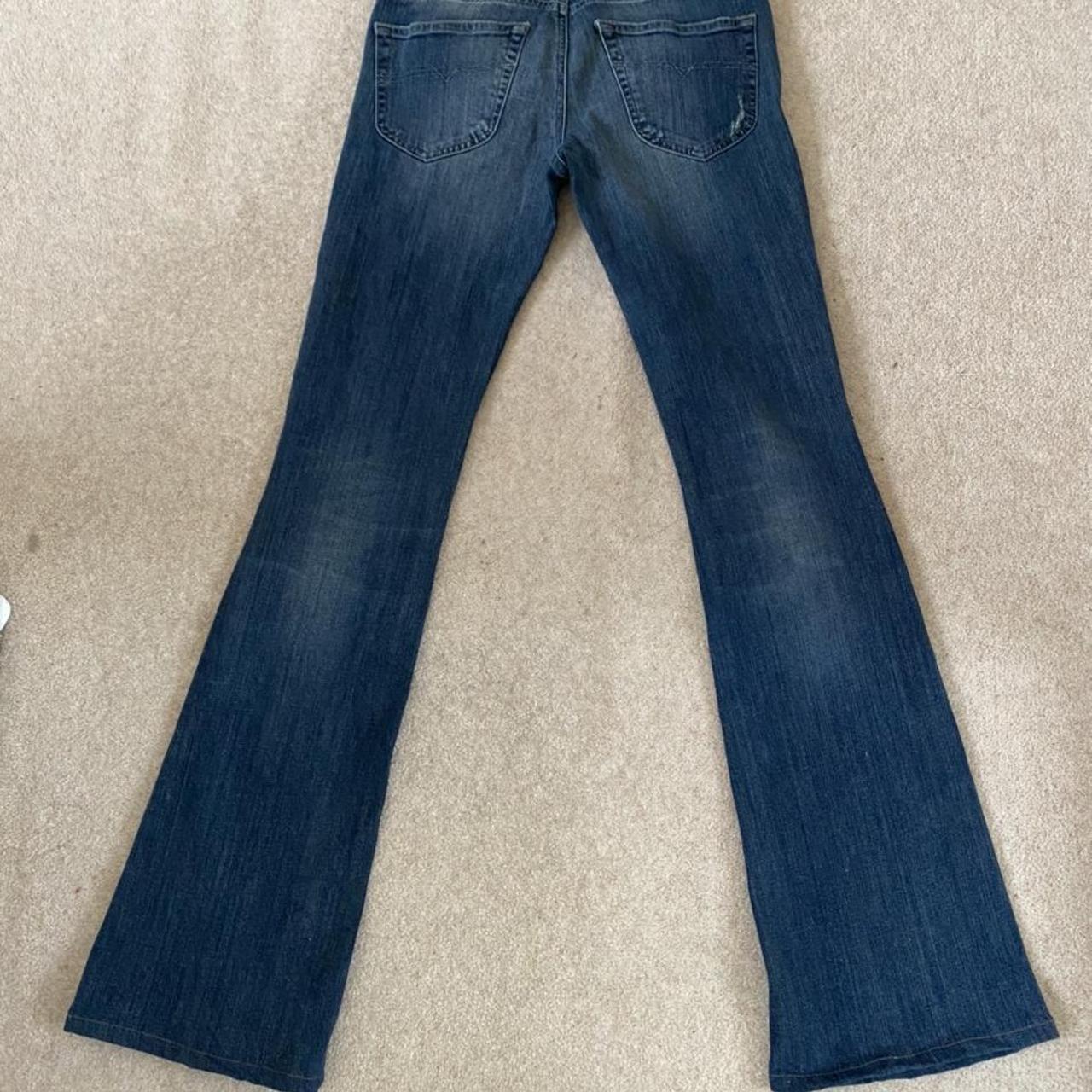 Women genuine diesel flare bootcut jeans Used -... - Depop