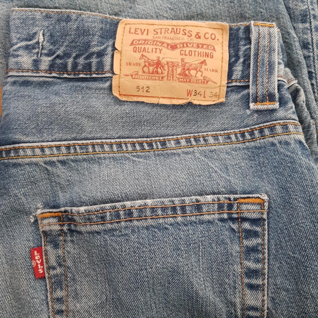 Baggy levis vintage jeans, levis 512^^ Condition... - Depop