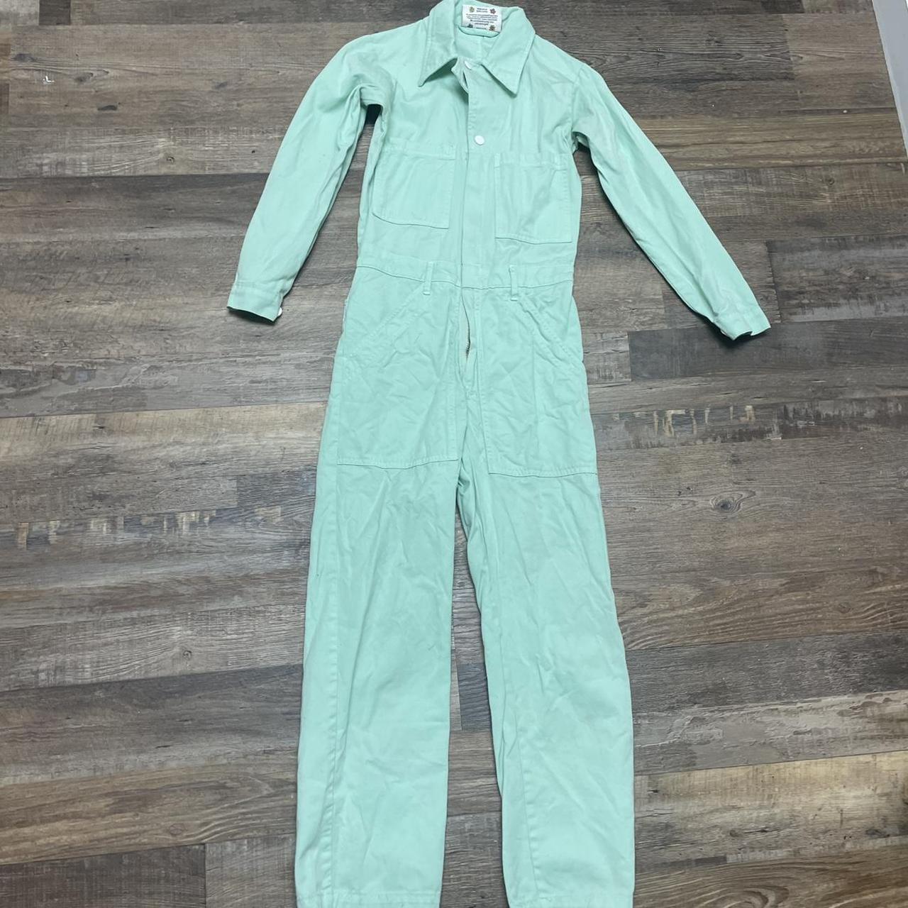 Mint Green Big Bud Press jumpsuit XXS small but... Depop