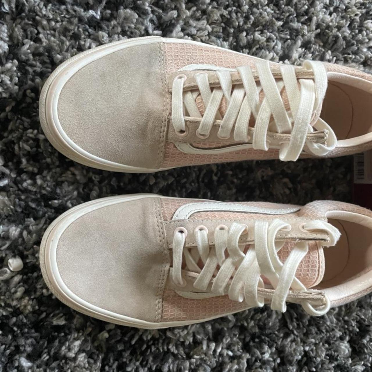 Vans old store skool camel colorblock