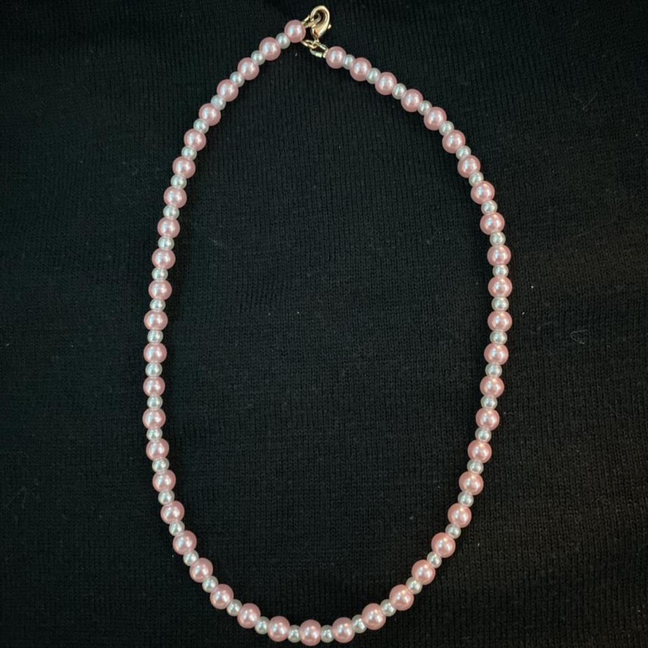 Product Image 1 - pink and white pearl necklace✨
-brand