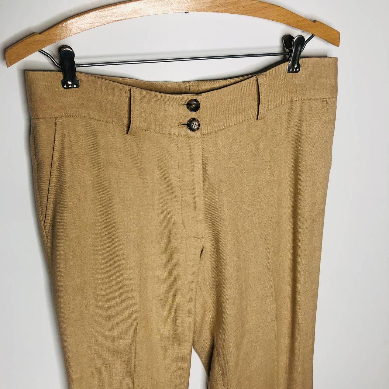 FRAME Linen Blend Pants 