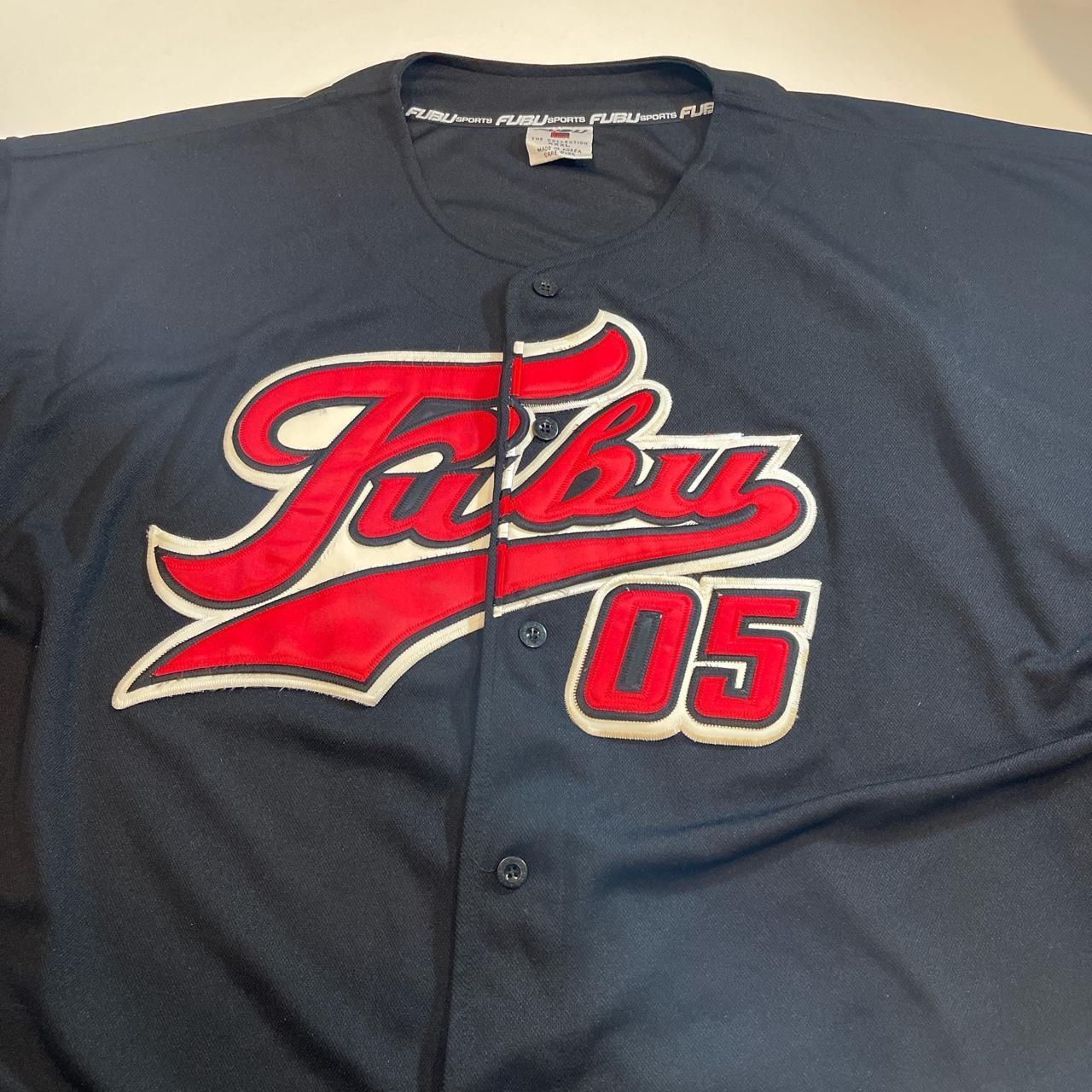 Fubu Baseball Jersey Size:xxxl - Depop