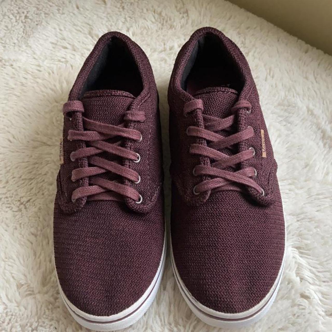 maroon colour shoes