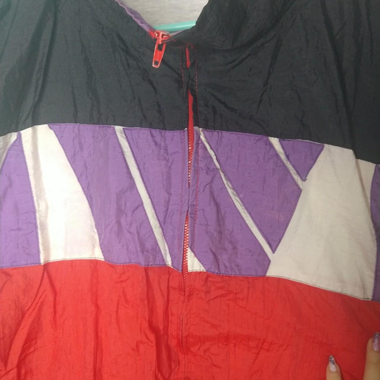 Men's Red and Purple Jacket (2)